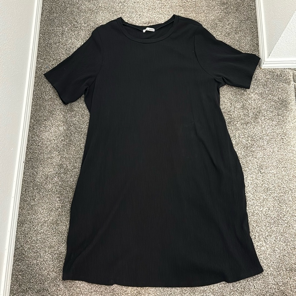 REFORMATION JEANS ribbed midi dress 3x